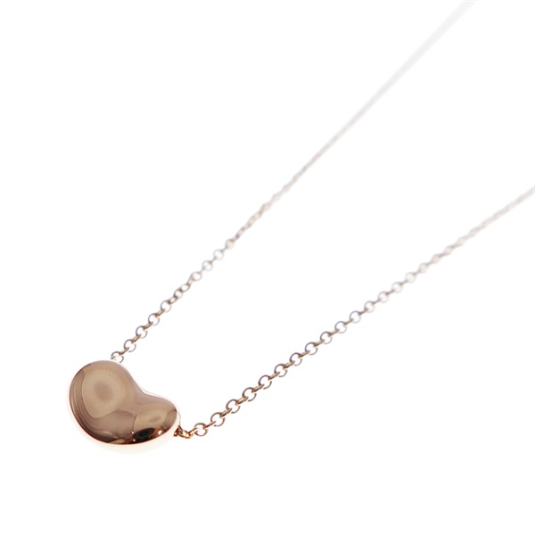 18K玫瑰金 Elsa Peretti Bean 鏈墜 項鍊
