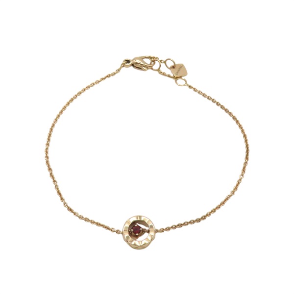 18K玫瑰金 紅寶石 COCO 手鍊【CHANEL 香奈兒】 J13044