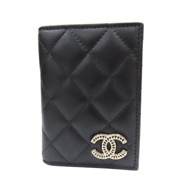 黑色 羊皮 名片夾