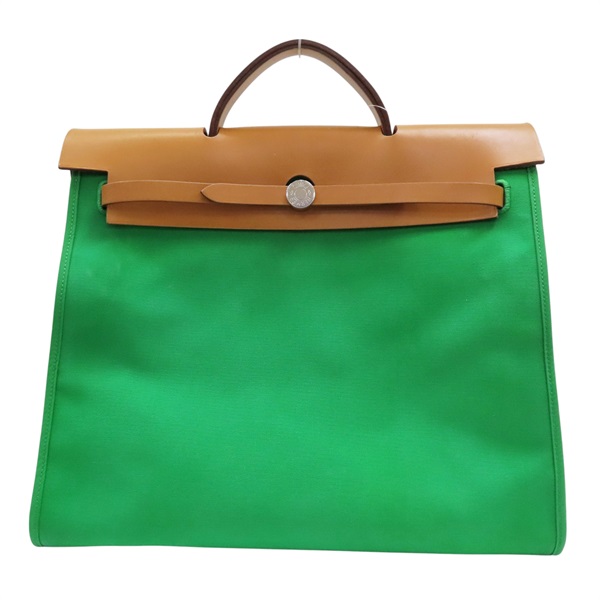 綠色 帆布 Herbag39 肩背包 口R刻 口R