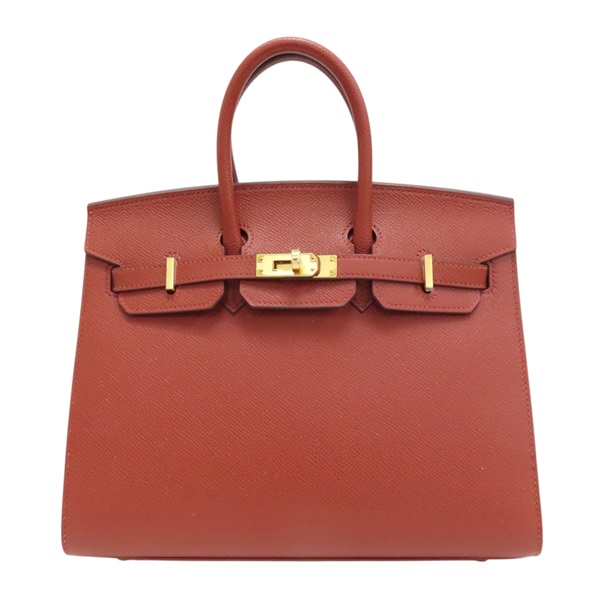 威尼斯紅 Epsom 牛皮 Birkin 25 柏金包 手提包 U刻 金扣【HERMES 愛馬仕】 U刻/Rouge Venitien