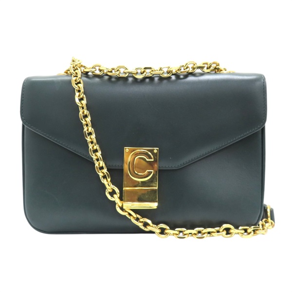 綠色 牛皮 肩背包 188403