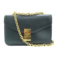 綠色 牛皮 肩背包 188403