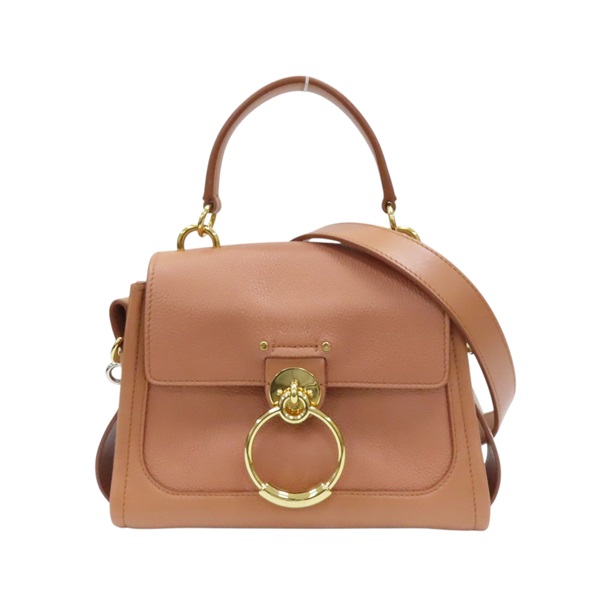 橘色 牛皮 Tess Day 兩用包 手提包