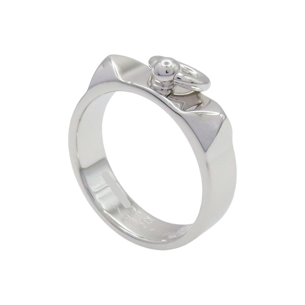 925純銀 Collier De Chien 戒指 52【HERMES 愛馬仕】 H115607B