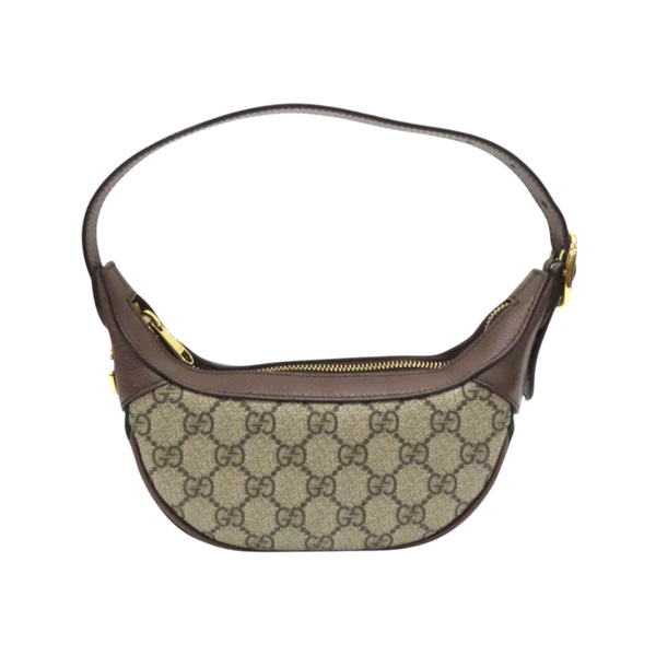 烏木色 緹花帆布 Ophidia GG Mini Bag 肩背包【GUCCI 古馳】 658551