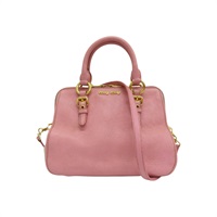 粉色 牛皮 兩用包【miu miu 繆繆】