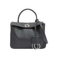 黑色 牛皮 Rodeo Mini 两用包【BALENCIAGA 巴黎世家】 795456