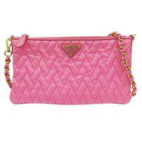 粉色 帆布 肩背包