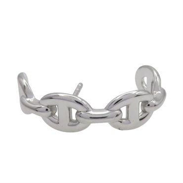 925純銀 單耳 爬耳式耳環【HERMES 愛馬仕】 H122513B 00