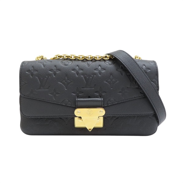 黑色 原花 牛皮 Marceau 肩背包 M46200 M46200