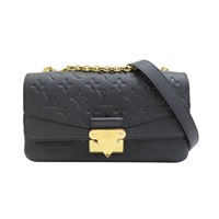 黑色 原花 牛皮 Marceau 肩背包 M46200 M46200