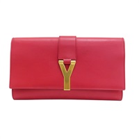 紅色 牛皮 手拿包 311213