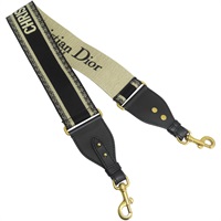 藍色 帆布 背帶【Dior 迪奧】