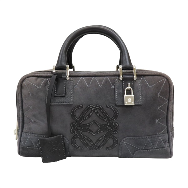灰色 牛皮 Amazona 28 手提包 270606【LOEWE 羅威】 270606