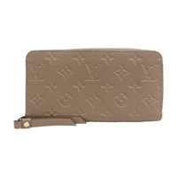 棕色 原花牛皮 Monogram Empreinte 拉鍊 長夾 M69034 M69034