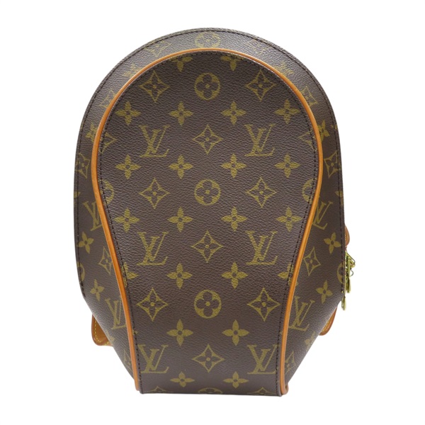 棕色 原花 PVC塗層帆布 後背包 M51125