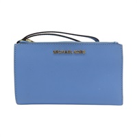 藍色 牛皮 長夾 【MICHAEL KORS 邁克爾高司】