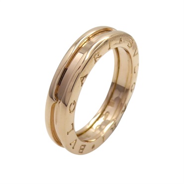18K玫瑰金 B-Zero1 細版戒指 #59【BVLGARI 寶格麗】 336000