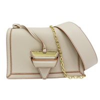 米色 牛皮 Barcelona 肩背包【LOEWE 羅威】 303.12.W89