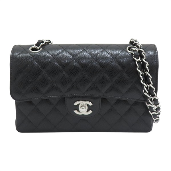 黑色 荔枝紋 牛皮 鍊帶 Classic 23 肩背包 A01113【CHANEL 香奈兒】 A01113