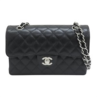 黑色 荔枝紋 牛皮 鍊帶 Classic 23 肩背包 A01113【CHANEL 香奈兒】 A01113