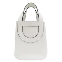 新白色 Taurillon牛皮 In The Loop 18 W刻 手提包【HERMES 愛馬仕】 W刻/New White