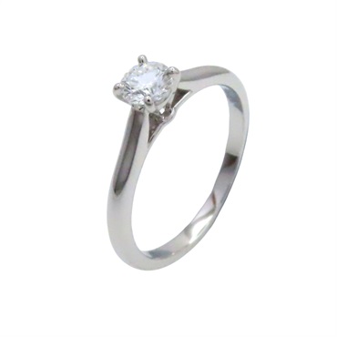PT950鉑金 Solitaire 1895單鑽戒指 53【Cartier 卡地亞】