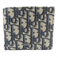 藍色 短夾【Dior 迪奧】