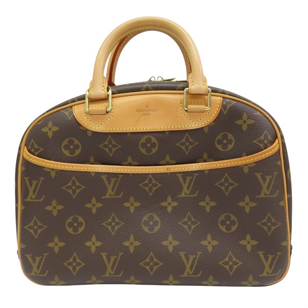 棕色 原花帆布 Trouville 手提包 小珍包 M42228【LOUIS VUITTON LV 路易威登】 M42228