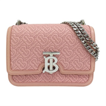 粉色牛皮 TB 兩用包【BURBERRY 巴寶莉】
