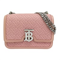 粉色牛皮 TB 兩用包【BURBERRY 巴寶莉】