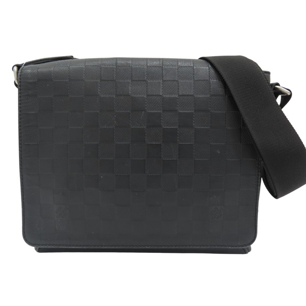 黑色 牛皮 棋盤格 District PM 肩背包 (有異味)【LOUIS VUITTON LV 路易威登】 N41033