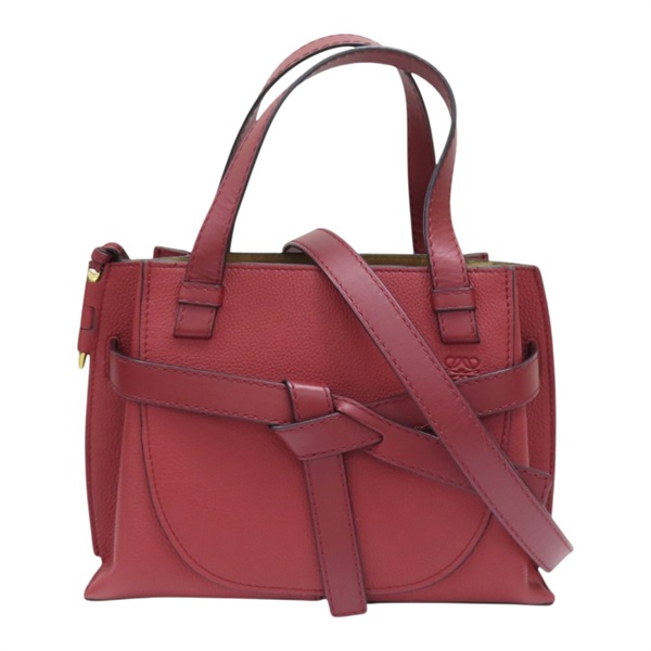 紅色 牛皮 Gate 兩用包【LOEWE 羅威】 321.12.Z99