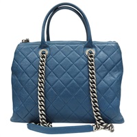 藍色 牛皮 兩用包【CHANEL 香奈兒】