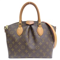 棕色 原花 PVC塗層帆布 Boetie PM 兩用包【LOUIS VUITTON LV 路易威登】 M45986
