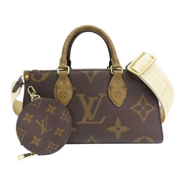 棕色 原花帆布 On The Go East West 兩用包 M46653【LOUIS VUITTON LV 路易威登】 M46653