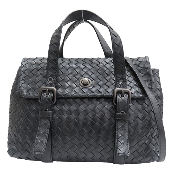 黑色 皮革 兩用包【BOTTEGA VENETA BV 寶緹嘉】