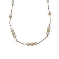 18K玫瑰金 珍珠 項鍊【TASAKI 田崎】 Pearl Necklace 3.8