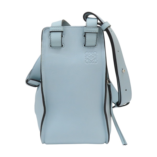 藍色牛皮 Hammock Small 肩背包 387.30.N60【LOEWE 羅威】 387.30.N60