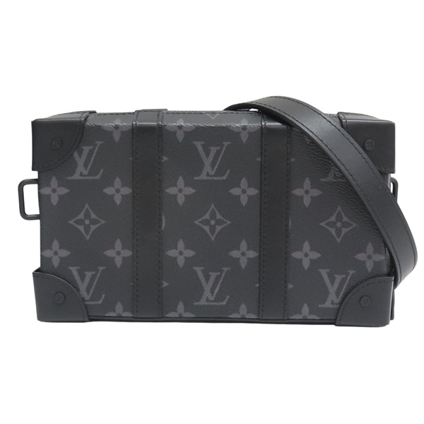 黑色 原花 Eclipse帆布 Soft Trunk 肩背包 M69838【LOUIS VUITTON LV 路易威登】 M69838