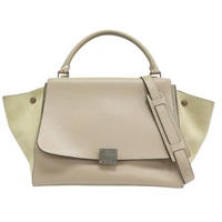 淺棕色 牛皮 Trapeze 两用包【CELINE 賽琳】