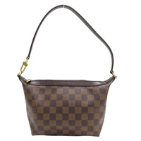 棕色 棋盤格帆布 Illovo PM 肩背包【LOUIS VUITTON LV 路易威登】 N51996