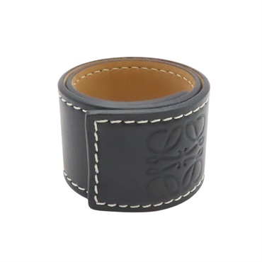 黑色牛皮 手環【LOEWE 羅威】