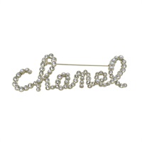 金色鍍金 Chanel 胸針【CHANEL 香奈兒】 AB2850