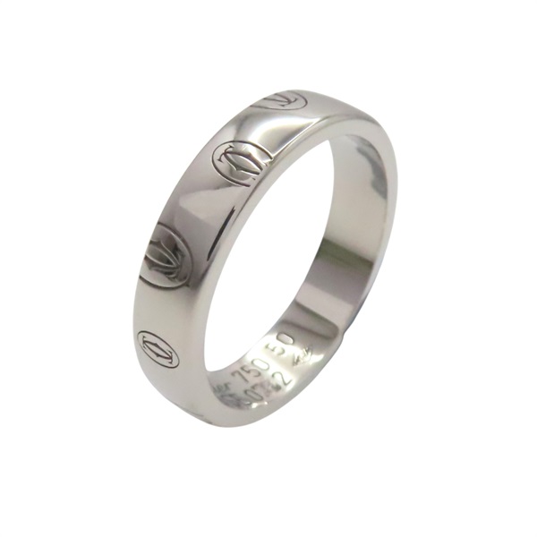 18K白金 Happy Birthday 戒指 50【Cartier 卡地亞】