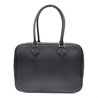 黑色 牛皮 Plume 28 手提包 口K/BK/GHW【HERMES 愛馬仕】