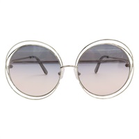 粉/藍鏡片 鍍銀 墨鏡 太陽眼鏡 CE114S【Chloe 克羅伊】 CE114S