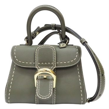 綠色 牛皮 肩背包 【Delvaux 德爾沃】 AA0406ADW0AJNDP
