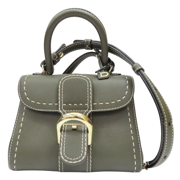 綠色 牛皮 肩背包 【Delvaux 德爾沃】 AA0406ADW0AJNDP
